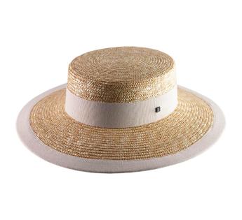 Chapeau  paille large femme Roby