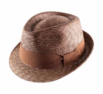 chapeau paille Trilby Classic trilby paille Classic Straw Trilby